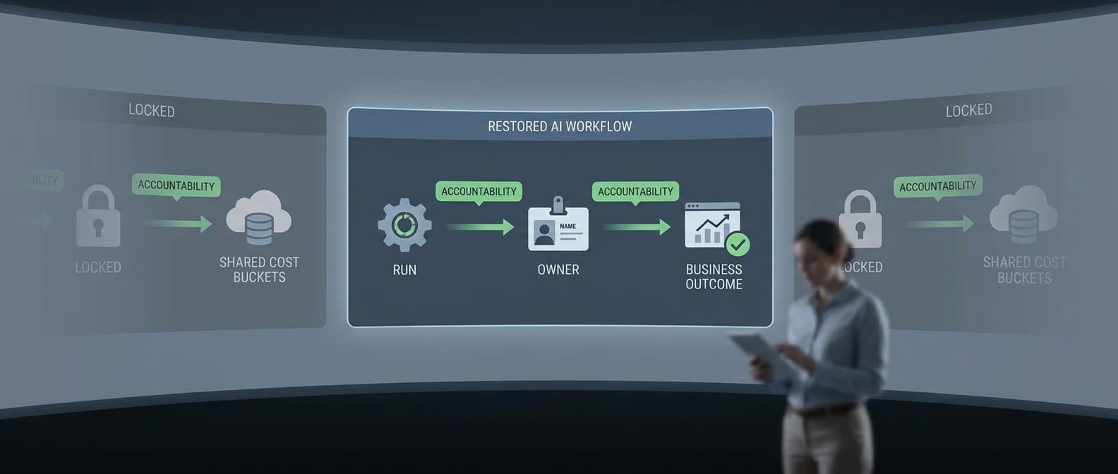 A Partially Reapproved AI Workflow Should Not Reopen the Weakest Spend-Attribution Lane First